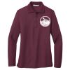 Women's Silk Touch Long Sleeve Polo Thumbnail