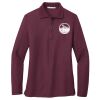 Women's Silk Touch Long Sleeve Polo Thumbnail