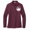 Women's Silk Touch Long Sleeve Polo Thumbnail